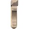 Ekena Millwork Merced Arts and Crafts Rough Sawn Bracket w/ Offset Brace, Douglas Fir, 8"W x 36"D x 36"H BKT0806X36X36MRC03RDF - alternate 4